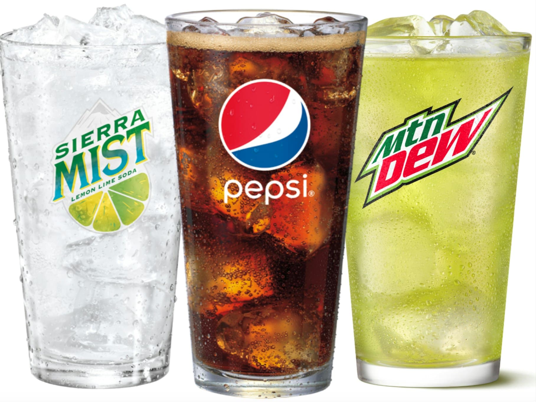 Photo of 'Pepsi Fountain Drinks' meal.